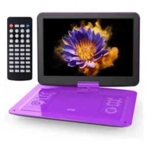 16.5" Portable DVD Player HD Swivel Screen, 6 Hours Rechargeable Battery New